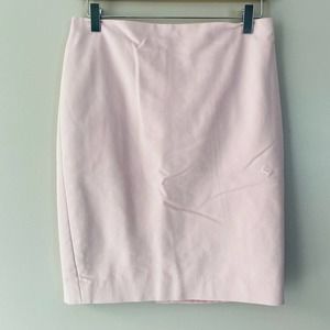 Express Light Pink Pencil Skirt